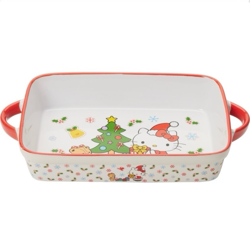 Hello Kitty Teddy Bear Christmas Rectangle
Baking Dish - 8x12"